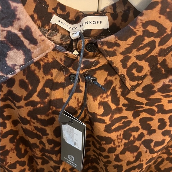 ‼️DELETING FRIDAY‼️Rebecca Minkoff leopard print mini dress - NWT - Picture 4 of 5